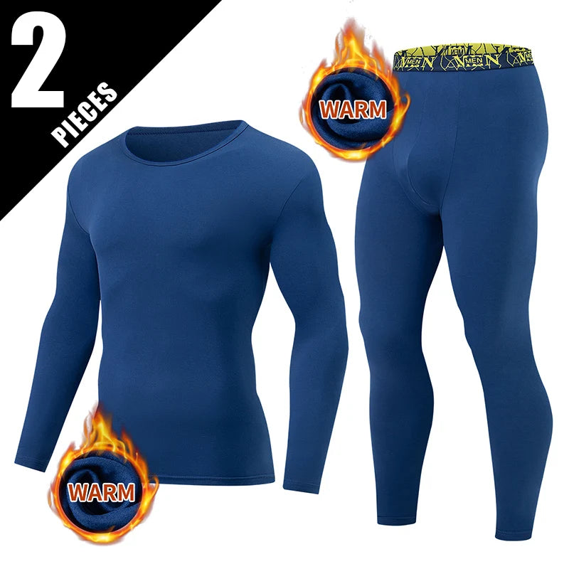 2 Pieces Of Spring New Men's Solid Color Base Suit Comfortable Round Neck Long Sleeved Top T-shirt Color Elastic Waist Pants
