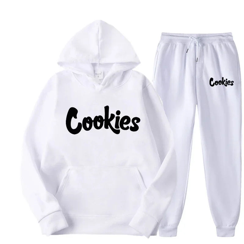 Men and women of the same fashion trend hoodie casual two - piece suit jacket pants brand printing logo size - View 8 | SAMAG