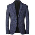New Autumn Black Men Business Social Suit Jacket, Blue Fashion Blazers, Simple Homme Prom Party Dress Coats.