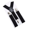 Solid Color Kids Suspenders with Fashion Children Boys Braces Girls Elastic Adjustable Suspenders Baby Wedding Ties Accessories