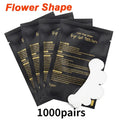 50/500/1000pcs Hydrogel Patches for Eyelashes Building Eyelash Extension Under Eye Pads Lash Stickers Tools Wholesale LAUKISS