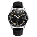 Custom Logo NH35 Movement Watch 10bars Mens 41mm Sapphire Ceramic Bezel Male Mechanical Clock Diver Sports Automatic Wristwatch
