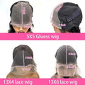 Straight Human Hair Lace Wigs 250% Density 13x4 13x6 5x5 HD Transparent Lace Glueless Wigs Pre Plucked Hairline