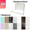 29x21cm Photography Backdrop Board 7 Pcs 2 Sided Photo Background Set 14 Wood Grain Studio Waterproof Product Photographic Props