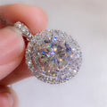 925 Sterling Silver 18k Gold Plated Necklace Single Sparkling Zircon Clavicle Chain for Women Wedding Jewelry collares