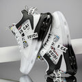 Men's Breathable Sports Shoes - Plaid Cushioning Running Shoes for Basketball, Tennis and Casual Use - Men's and Women's Training Shoes