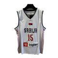 Basketball Jerseys 2024 Srbija 15 Jokic Jersey Sewing Embroidery Cheap High Quality Outdoor Sportswear Navy Blue White Fashion