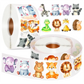 100 - Cute Animal Stickers for Children Cartoon Zoon | SAMAG
