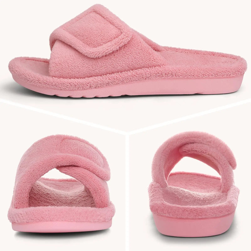 Kidmi Orthopedic Women Slippers New Indoor Women Slippers Arch Support Slippers For Women Casual Soft House Slippers Flat Slides