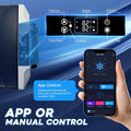37QT/35L Portable Car Refrigerator Freezer Compressor Cooler Dual Zone 12V