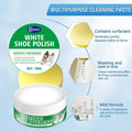 High-quality White Shoe Cleaner, a Whitening and Stain Remover for Synthetic Leather, Car Interiors, and Genuine/Faux Leather