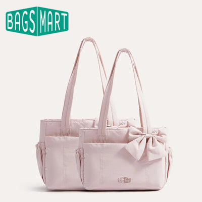 BAGSMART Tote Bag for Women Casual Sling Shoulder Handbag | SAMAG