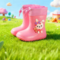 Cute Rabbit Rain Boots for Kids - Unisex Spring Autumn - View 3 | SAMAG