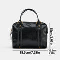 Lady's handbag - Boston bucket bag - single shoulder top handbag - designer crossbody bag - multi-pocket crossbody bag - designe