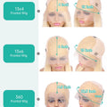 613 Hd Lace Frontal Wig 13x6 Body Wave Wig Raw Hair Vietnamien PrePlucked Blonde 13x4 Lace Front Wig Human Hair 360 Lace 30" 40"
