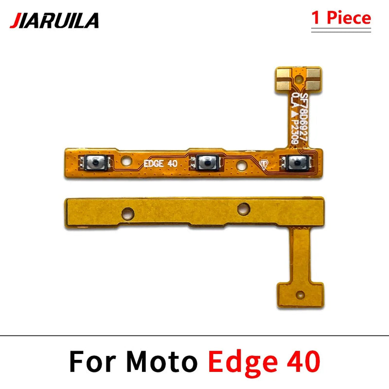 New For Motorola Moto Edge 20 30 40 50 Pro Lite Ultra Neo Fusion Plus Volume Button Power Switch On Off Button Flex Cable