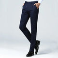 Premium Anti-wrinkle Non-ironing New Brand Casual Fashion Stretch Men Dress Pants Comfortable Business Office Long Suit Trousers