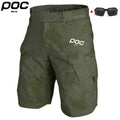 MOTO POC MTB Shorts Men's Mountain Bicycle Short Offroad DH Motorcycle Bike 2025 Outdoor Sports Quick Dry Downhill Short Pants