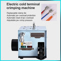 60W Electric Terminal Crimper Machine Professional Crimping Tool with Replaceable Molds for Cold Pressing of - View 4 | SAMAG