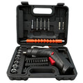 47PCS 3.6v 2PCS Cordless Screwdriver Set with Rechargeable Lithium Battery Household Electric Drill Tool for - View 5 | SAMAG