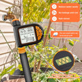 5-50M 1/4" Garden Smart Timer Irrigation Set IPX5 Waterproof LCD Automatic Watering Controller Can Be Used Water Lawn Plants kit
