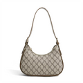 Retro Printing Female Underarm Bag Fashion High Quality Zipper Small Handbag Adjustable Strap Solid Color Shoulder Bags