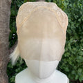 Platinum Blonde Short Bob Cut Synthetic Lace Front Wigs for Women Cosplay Wig for Men Star Glueless 13x4 Lace Front Wigs Natural
