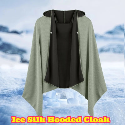 Cool Feeling Hooded Cape Ice Silk Quick Dry Breathable | SAMAG