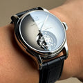 Merkur 100% Tourbillon Watch Men's Sapphire Watch For Men Luxury Mechanical Wristwatches Waterproof Relogio Masculino 42mm