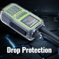 Baofeng 5R Mini Walkie Talkie Transparent Protective Cover Clear TPU Soft Case Pouch Ham Radio Bag For Camping Hunting