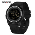 SANDA 6182 Multifunction Waterproof LED Digital Mens Wristwatches Sport Electronic Watch for Alarm Clock - Visuel 10 | SAMAG