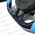 Carbon Fiber Custom Smart LED RPM Racing Steering Wheel for Dodge/Challenger Hellcat Charger Challenger