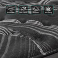 12"14" Gel Memory Foam Hybrid Pocket Spring Mattress Twin Full Queen King Bed Mattress In A Box, Medium Firm Motion Isolation