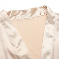 Hot Women Short Silk Bridesmaid Bride Robe Sexy Satin | SAMAG