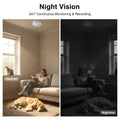 Mini Security Camera 1080P HD, WiFi Remote View, Motion Detection & Recording, Ceiling-Mounted for Home/Office/Hotel Indoor Use
