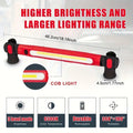 Super Bright Magnetic Work Light Built-in 5200mAh Rechargeable Battery Underhood Work Lamp Bar For Car Repair Outdoor lighting