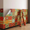 Wall Stickers for Kids Rooms Bohemian Style Waterproof Thick PVC Self Adhesive Wallpaper Bedroom Cuisine Oil Proof Stickers