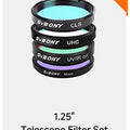 Svbony Telescope Eyepieces 1.25" 68° Eyepiece Planetary Eyepiece UWA 6mm/9mm/15mm/20mm Eyepiece for Astronomical Telescope