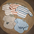 Cute Baby Bibs Waterproof Oil Proof Apron New Double Buckle Washcloth Feeding Bib Soft Burp Cloth For Boy Girl Bandana Bibs