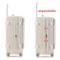 Side Opening Suitcase Scalable Large Capacity Case Rolling Luggage 20/24/28inch Travel Trolley Bag With TSA Lock Colorful Wheels