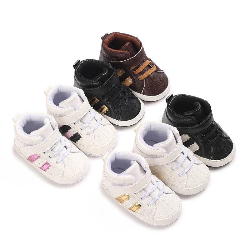 White Baby Shoes Casual Fashion Christening Baptismal - View 3 | SAMAG