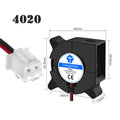 3D Printer Fan 5015/4020 Cooling Turbine 5V 12V 24V - Visuel 18 | SAMAG