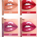 Pearlescent Glitter Plumping Lip Gloss Diamond Glitter Nude Pink Liquid Lipstick Shiny Glass Waterproof Sexy Lip Tint Lip Makeup
