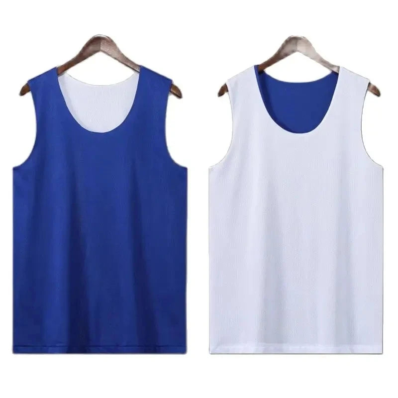 Men Reversible Basketball Jersey Anti-Pilling Breathable Basketball Jerseys Polyester Youth College Basketball Jerseys Custom