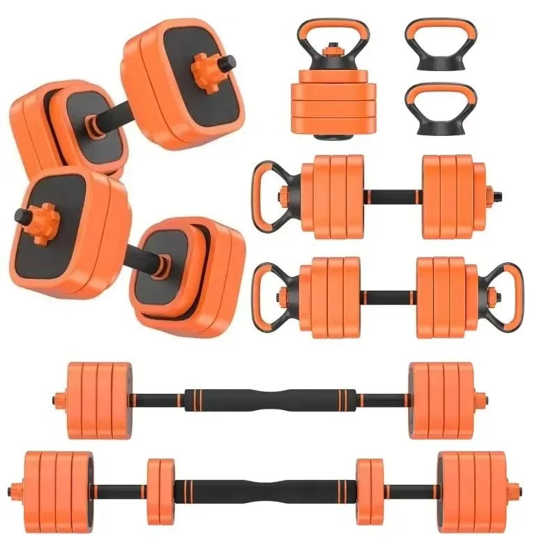New Adjustable Dumbbell Set Secure Weight Lock For Home | SAMAG