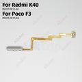 Back Side Power Button Touch ID Finger Sensor Fingerprint Scanner Flex Cable For Xiaomi Redmi K40 K40s Gaming For Poco F3 F4 GT