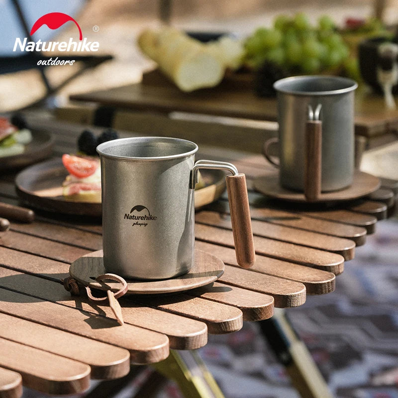 Naturehike Outdoor Tableware Stainless Steel Plate Bowl - View 6 | SAMAG