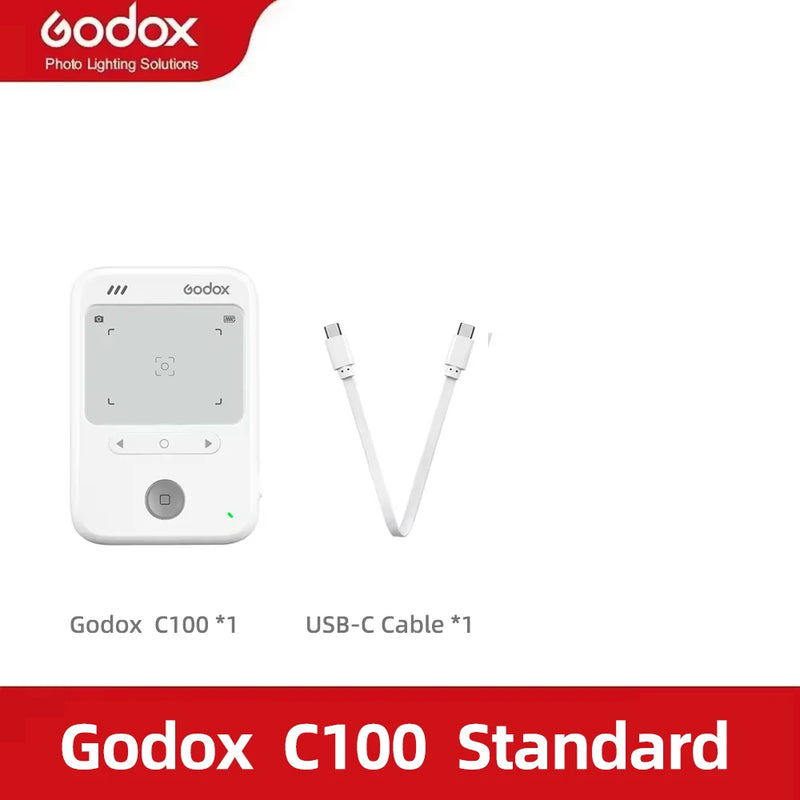 Godox C100 Transparent Viewfinder Mini CCD Portale Camera for Vlogging And Pocket Cam Film Light Meter with TF-Card 4G/8G/32G