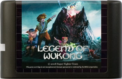 Legend of Wukong Mega Drive 16 Bit Game Card with memory | SAMAG