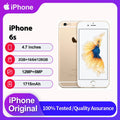 Original Apple iPhone 6S 4G Fingerprint Unlocked Used IOS 9 4.7" 16/64/128GB ROM 1715mAh Cellphone 12MP Smartphone